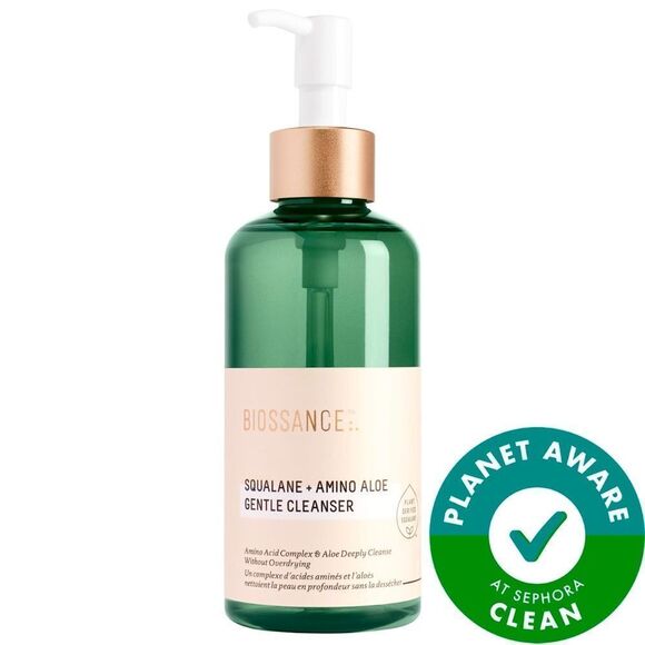 BRAND NEW BIOSSANCE Squalane and Amino Aloe Gentle Cleanser 1.75 FL OZ - Picture 2 of 12